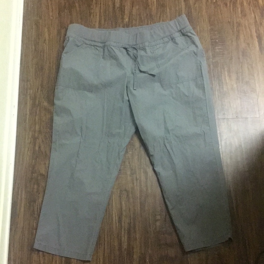 Gray Capri pants
